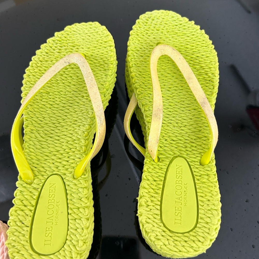 Flip flop sale. Going fast !!! IISE Jacobsen Hornbak flip flops sz 8 9 & 10 - Picture 6 of 8